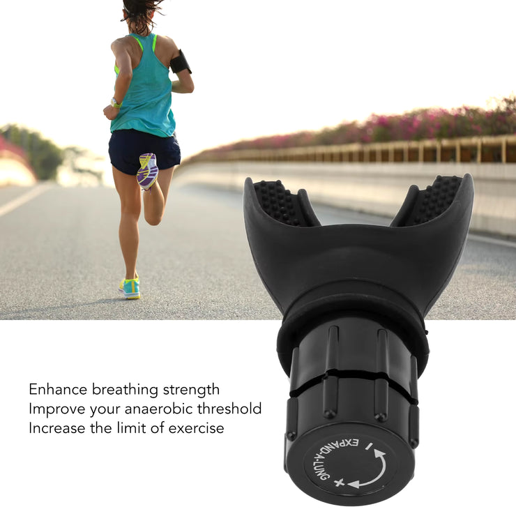 Breathing Exercise Device Adjust Resistance Improve Lung Capacity Handheld Lung Expansion Training Tool